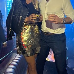 Trina Turk Kalina Sequin Mini Skirt